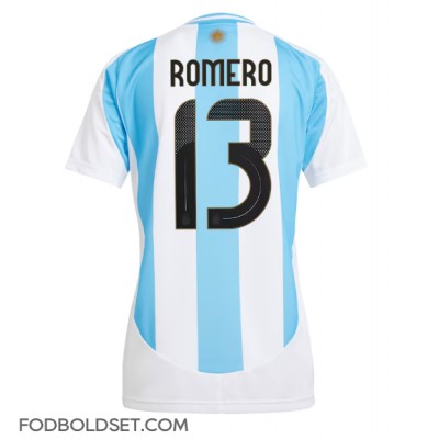 Argentina Cristian Romero #13 Hjemmebanetrøje Dame Copa America 2024 Kortærmet Argentina Cristian Romero #13 Hjemmebanetrøje Dame Copa America 2024 Kortærmet